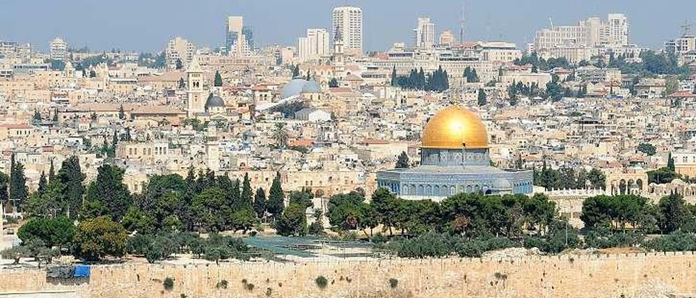 Ein Blick auf Jerusalem- Hauptstadt Israels