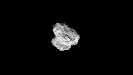 Im Fokus. Der Komet Tschurjumow-Gerasimenko, fotografiert am 2. August aus rund 500 Kilometern Entfernung. 