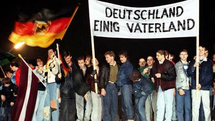 So fing alles an: 1989 wurde im Ost-Teil noch ordentlich berlinert.