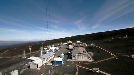 Seit 1958 wird am Mauna Loa kontinuierlich der Kohlendioxidgehalt in der Luft bestimmt. Keine andere Messstation kann auf eine so lange Messreihe verweisen.