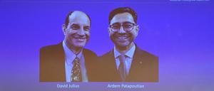 Der Nobelpreis für Medizin geht in diesem Jahr an die US-Forscher David Julius und Ardem Patapoutian.