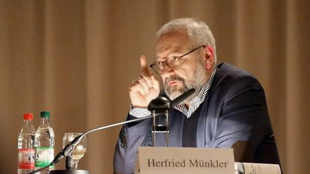 Herfried Münkler, Politikwissenschaftler an der Humboldt-Universität zu Berlin.
