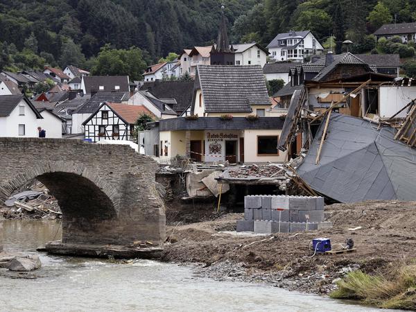 Das Jahrhunderthochwasser in der Eifel bringt eine DWD-Studie mit dem Klimawandel in Verbindung. 
