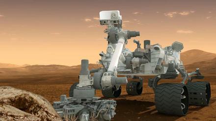 Großer Bruder. Der Marsrover "Curiosity", hier eine Computeranimation, ist seit August auf dem Roten Planeten. Der neue Roboter soll auf der Technik von Curiosity aufbauen.