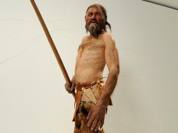 Rekonstruktion von "Ötzi"