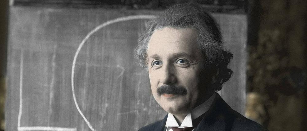 Portrait von Albert Einstein nach einem Foto von Ferdinand Schmutzer (Archivbild).