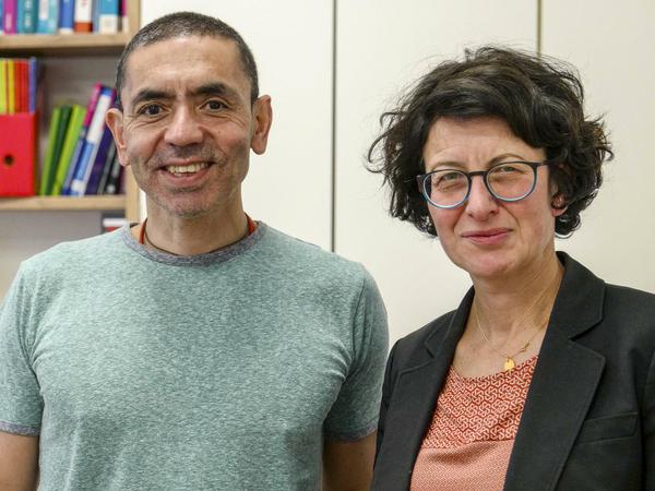 Entwickelten den Impfstoff: Biontech-Chef Ugur Sahin und seine Frau Özlem Türeci.