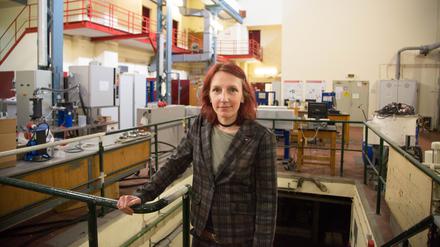 Geraldine Rauch, Präsidentin der Technischen Universität Berlin (TU) in einem Labor der Uni am 01.06.2022.
