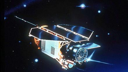Der deutsche Satellit "Rosat" stürzt ab. 