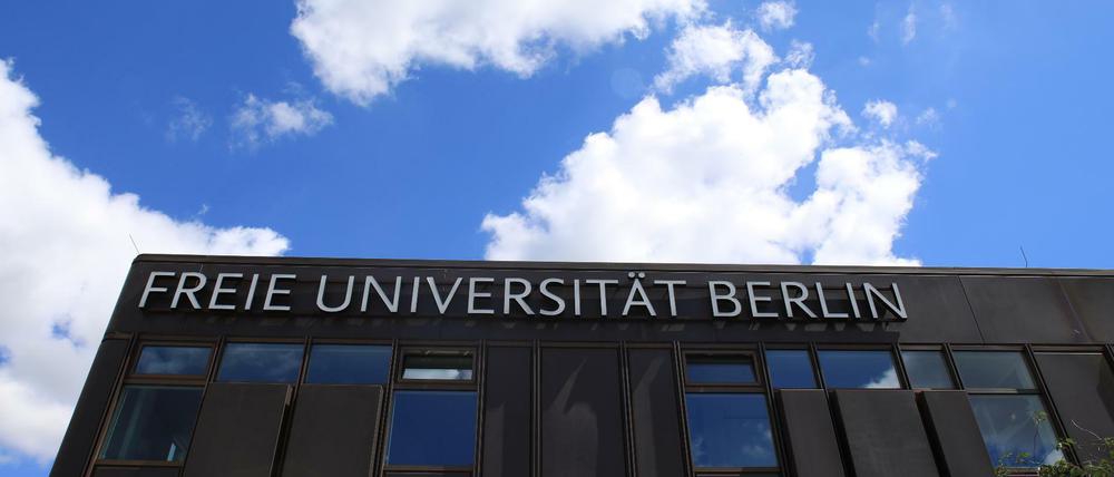 Die Rostlaube der Freien Universität (FU) an der Habelschwerdter Allee in Berlin-Dahlem.
