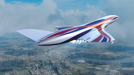 Mit Hilfe eines neuartigen Antriebs, der "Synergetic Air-Breathing Rocket Engine", kurz "Sabre", will die britische Raumfahrtagentur schnelle Verbindungen zwischen London und Sydney ermöglichen.