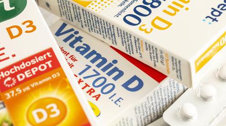 Vitamin-D aus der Packungen