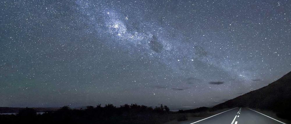Die Milchstraße am Himmel über Neuseeland.