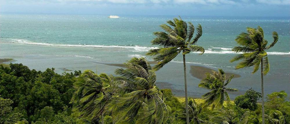 Steife Brise. Passatwinde bestimmen das Wetter im tropischen Pazifik. Sie sind in den vergangenen Jahren stärker geworden und haben offenbar dazu geführt, dass der Ozean mehr Wärme aufnimmt. 