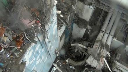 Neue Bilder zeigen die Zerstörung im Inneren des Reaktors 4.